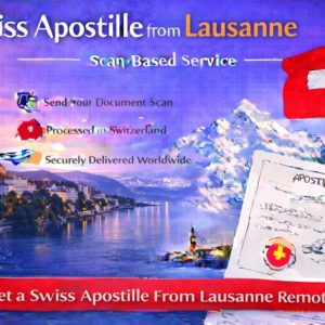 1Lausanne Swiss Apostille from Lausanne