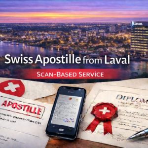 1Laval Swiss Apostille from Laval