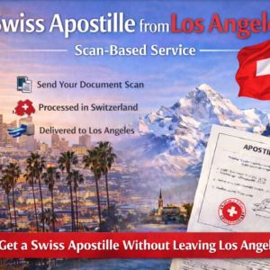 1Losangeles Swiss Apostille from Los Angeles
