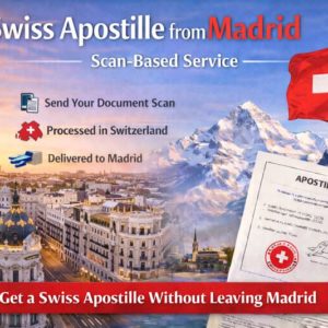 1Madrid Swiss Apostille from Madrid