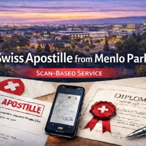 Swiss Apostille from Menlo Park