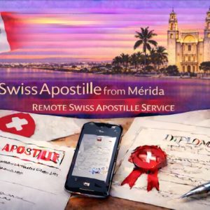 Swiss Apostille from Mérida