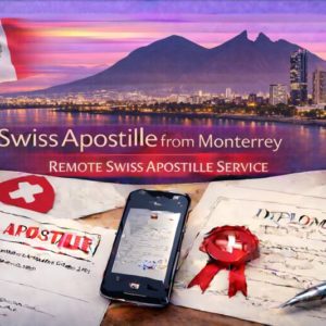 Swiss Apostille from Monterrey