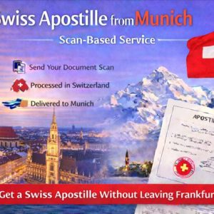 Swiss Apostille from Munich