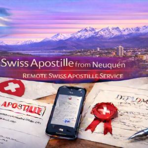 Swiss Apostille from Neuquén