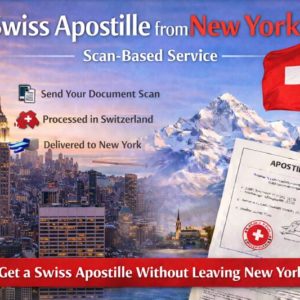 Swiss Apostille from New York