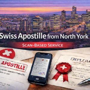 Swiss Apostille from North York
