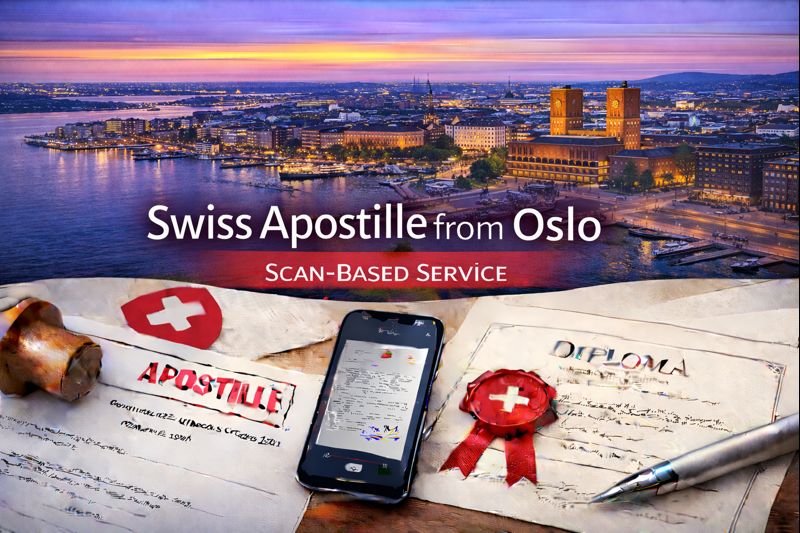 Swiss Apostille from Oslo