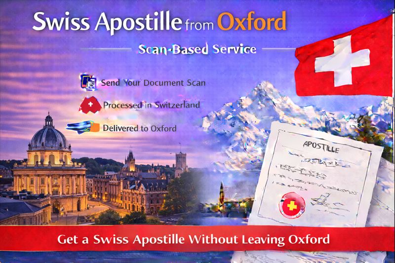 Swiss Apostille from Oxford