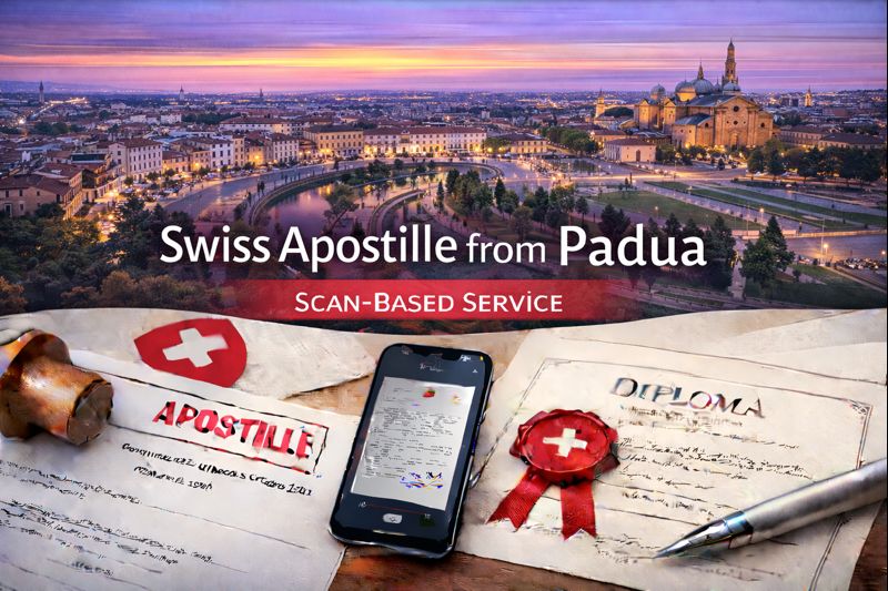 Swiss Apostille from Padua