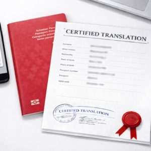 Swiss passport certified translation