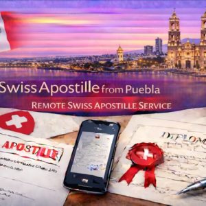 Swiss Apostille from Puebla