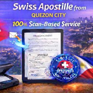 Swiss Apostille from Quezon City