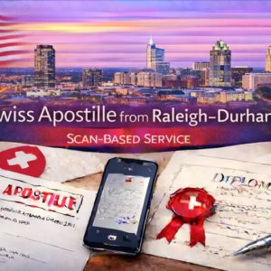 Swiss Apostille from Raleigh–Durham