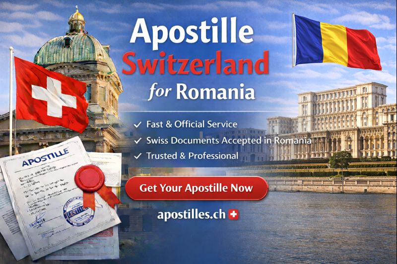 Apostille Switzerland for Romania