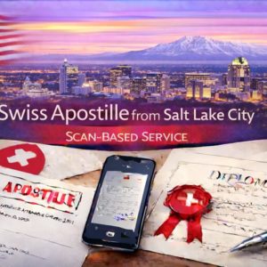 Swiss Apostille from Salt Lake City