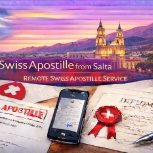 Swiss Apostille from Salta