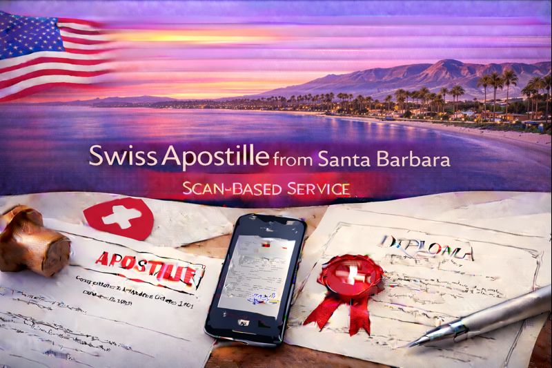 Swiss Apostille from Santa Barbara