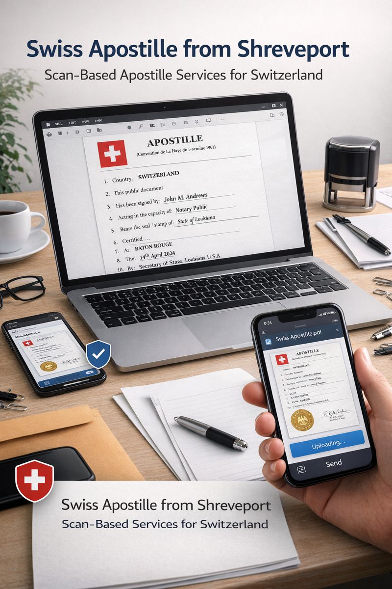 Swiss Apostille from Shreveport