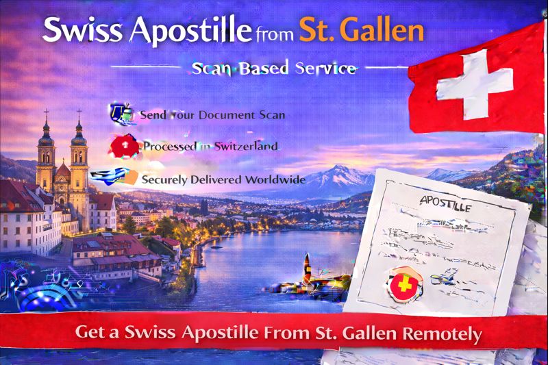 Swiss Apostille from St. Gallen