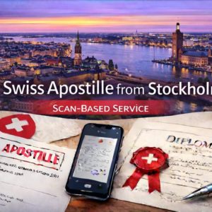 Swiss Apostille from Stockholm