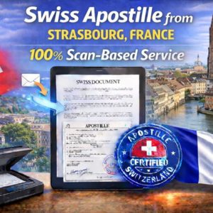 Swiss Apostille from Strasbourg