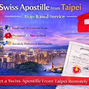 Swiss Apostille from Taipei
