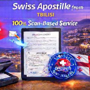 Swiss Apostille from Tbilisi