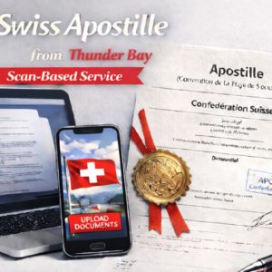 Swiss Apostille from Thunder Bay