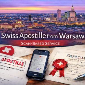 Swiss Apostille from Warsaw