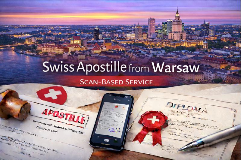 Swiss Apostille from Warsaw