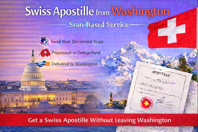 Swiss Apostille from Washington