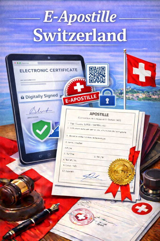 E-apostille Switzerland