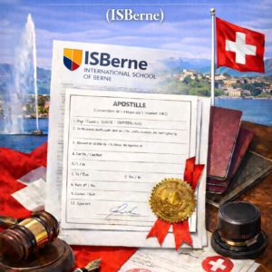 Apostille for International School of Berne ISBerne documents