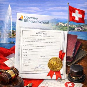 Apostille for Obersee Bilingual School documents