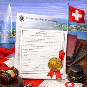 Apostille for Institut auf dem Rosenberg documents