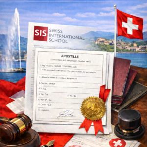 Apostille for SIS Swiss International School documents