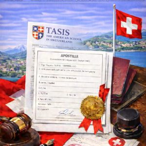 Apostille for TASIS The American School in Switzerland documents