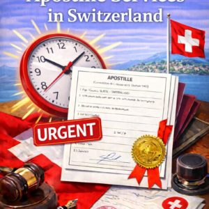 Urgent apostille services Switzerland