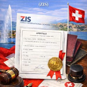 ZIS Apostille for Zurich International School ZIS documents